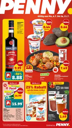 Vorschau von dem Prospekt des Geschäftes Penny, gültig ab dem 06.07.2026