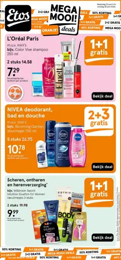 Voorbeeld van Etos folder van winkel Etos geldig vanaf 22-06-2026