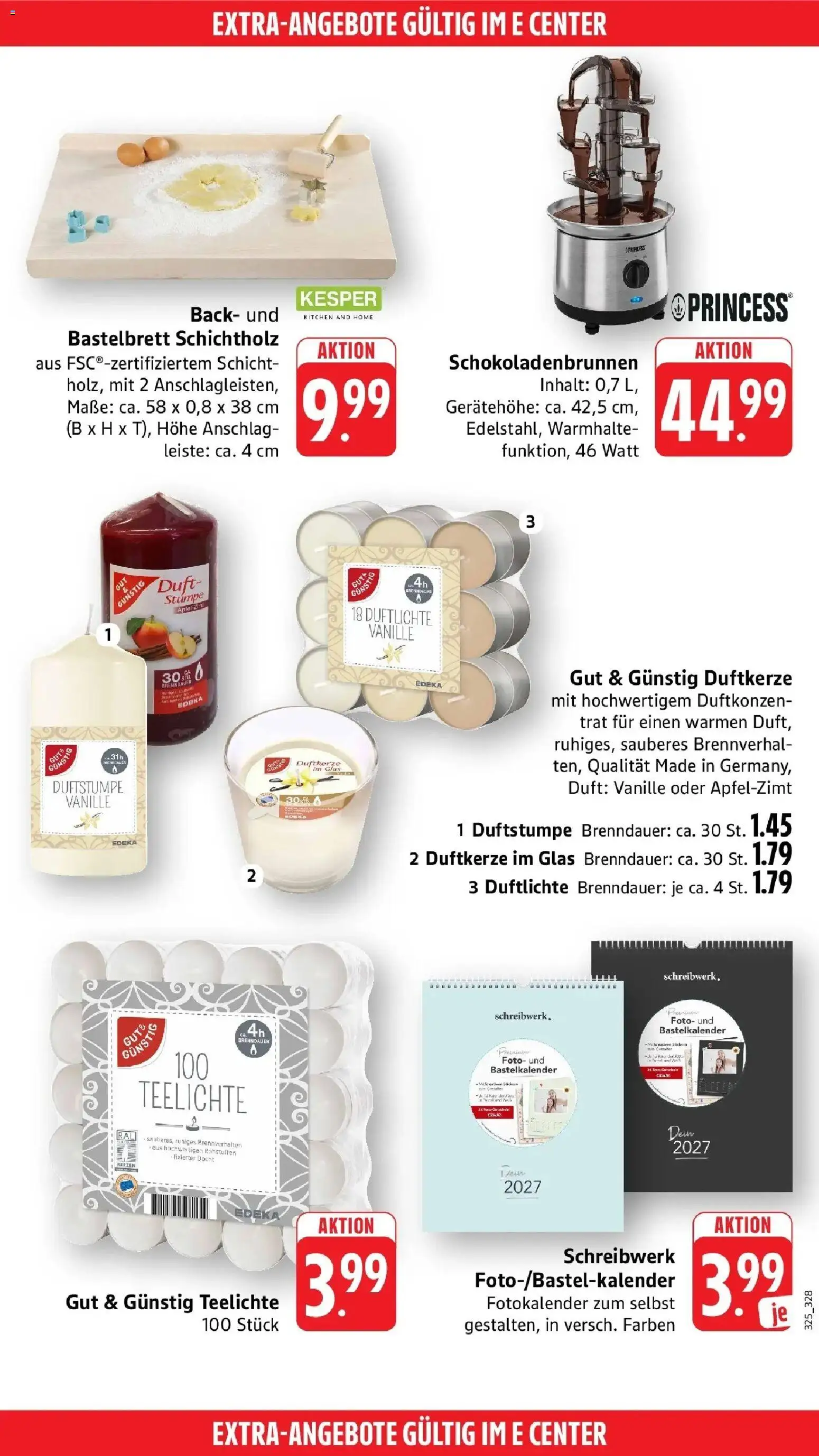 Vorschau von dem Prospekt des Geschäftes Edeka, gültig ab dem 26.10.2026