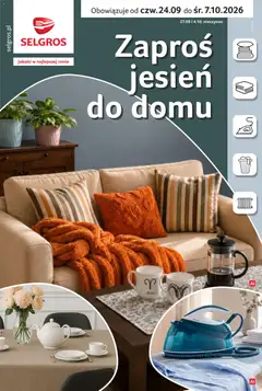 Pogląd gazetki "Selgros cash&carry gazetka - Home deco" ze sklepu Selgros cash&carry ważnej od 24.09.2026