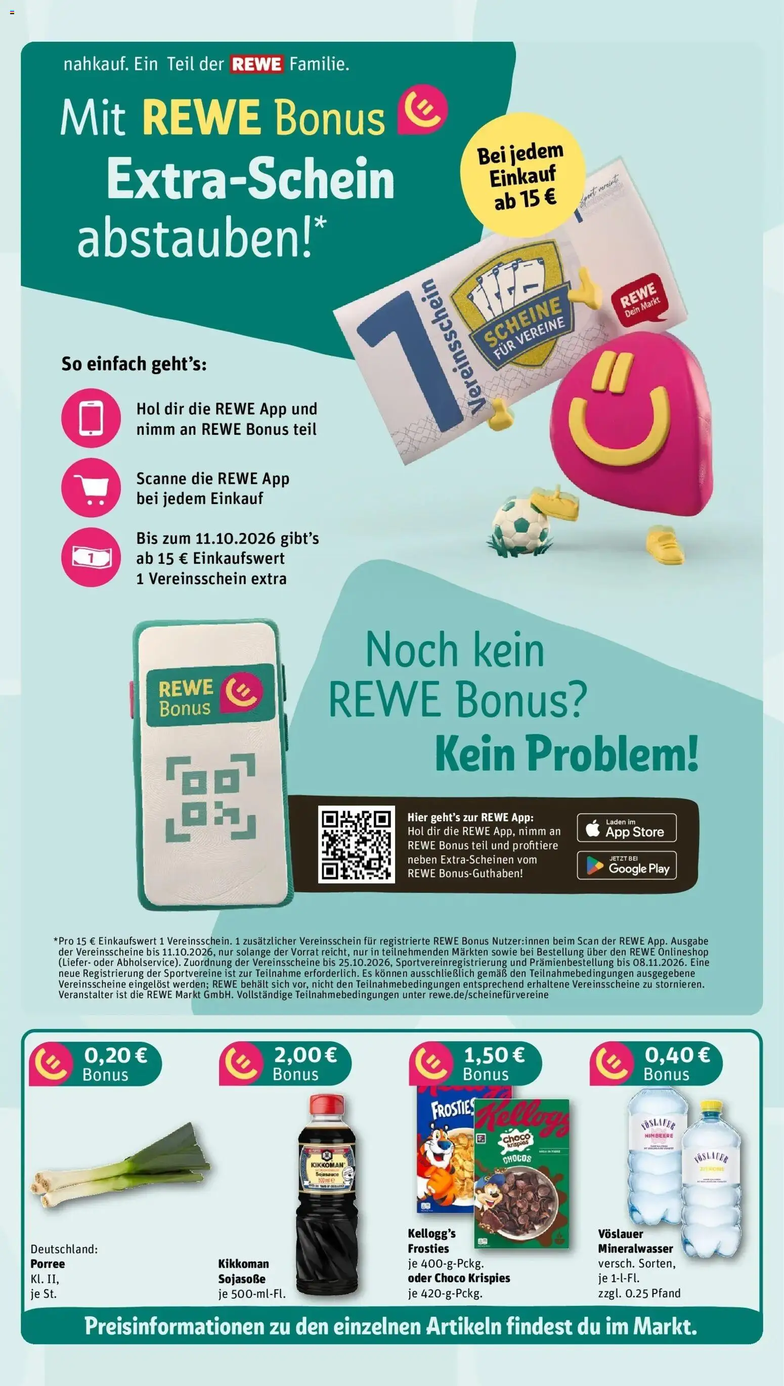 Vorschau von dem Prospekt des Geschäftes Rewe, gültig ab dem 07.09.2026