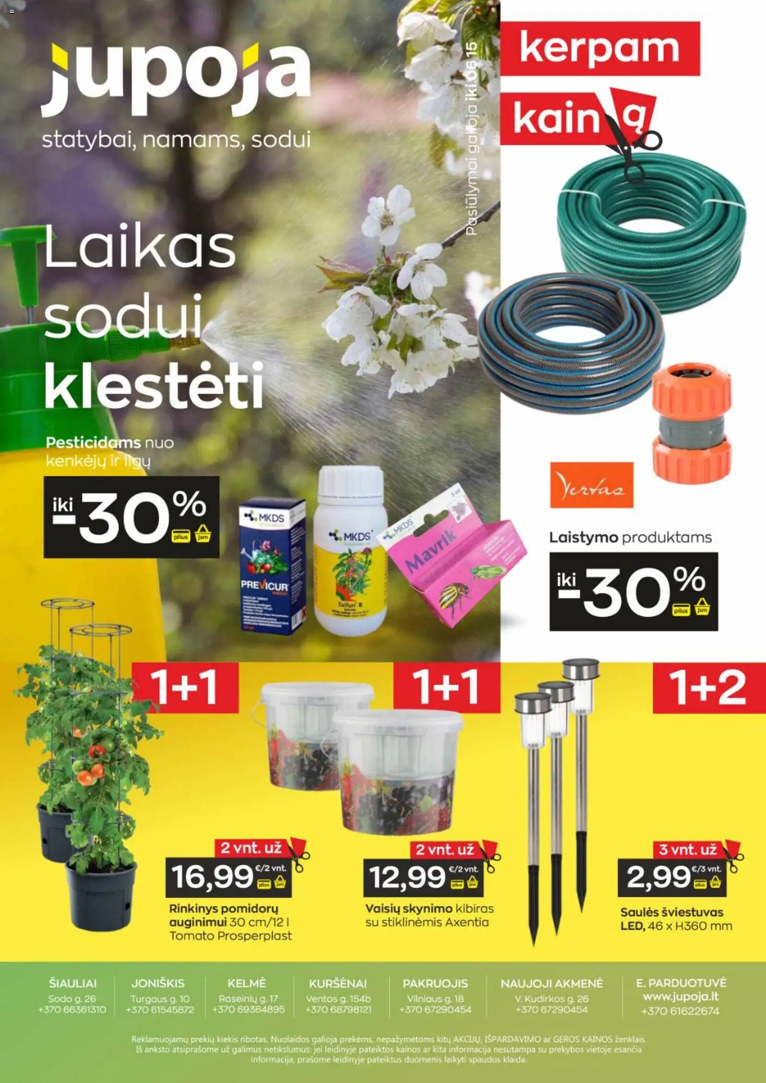 Jupoja parduotuvės leidinio Jupoja leidinys galiojančio nuo 2026.05.21 peržiūra - Kibiras