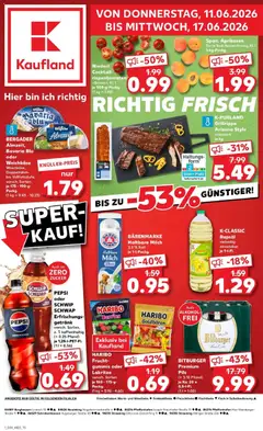 Vorschau von dem Prospekt des Geschäftes Kaufland, gültig ab dem 10.06.2026