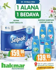 Hakmar Hakmar - İndirim 22.05.2026 - Broşürünün önizlemesi