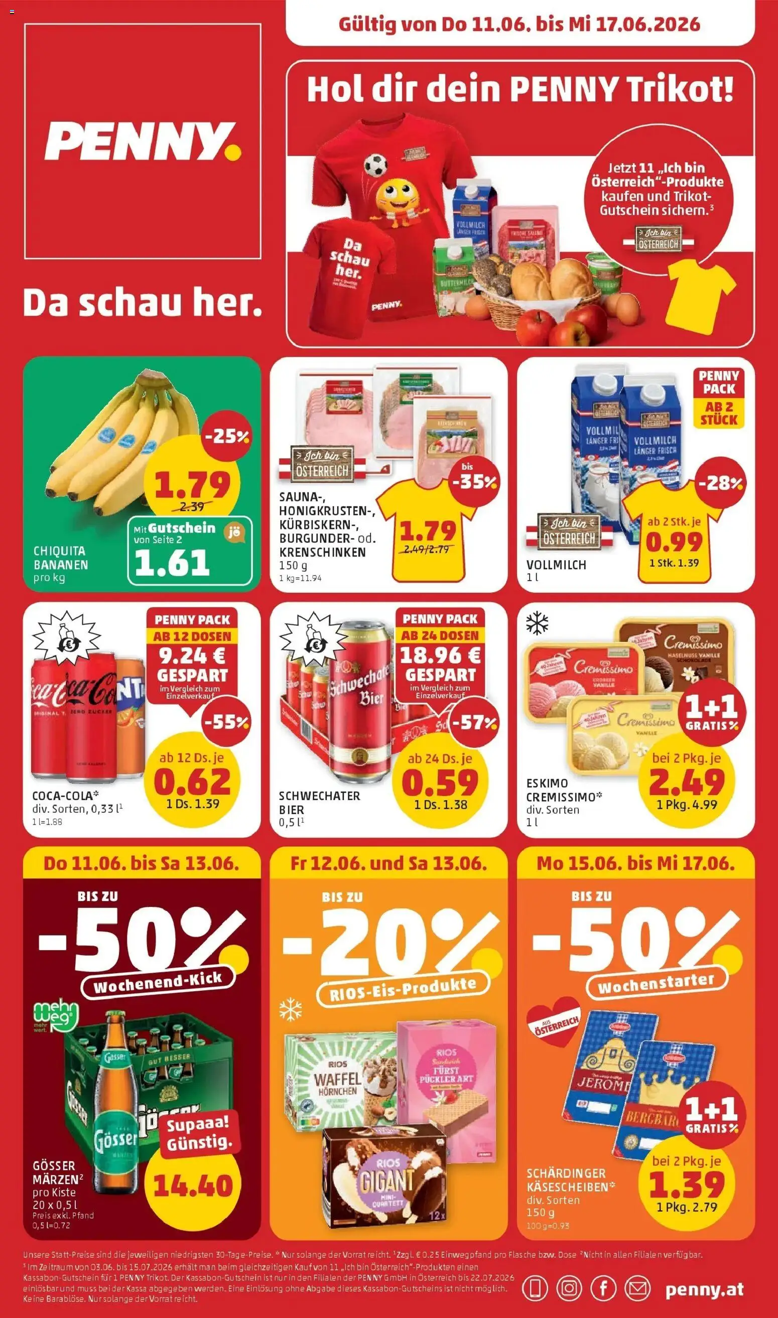 Vorschau der Angebote: Penny Markt Penny Markt Die ganze Woche sparen gültig ab 11.06.2026