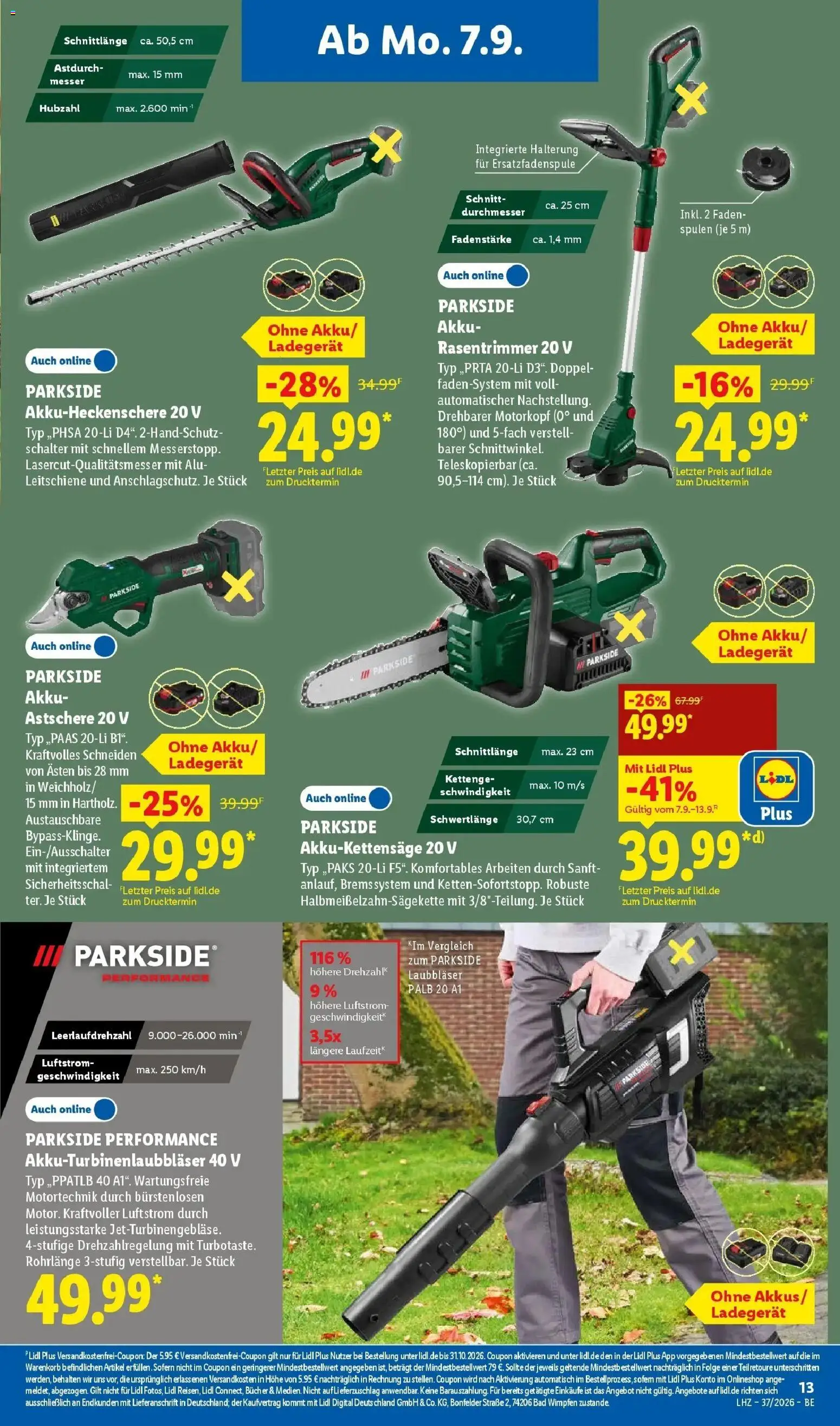 Vorschau von dem Prospekt des Geschäftes Lidl, gültig ab dem 07.09.2026 - Bad, Ladegerät