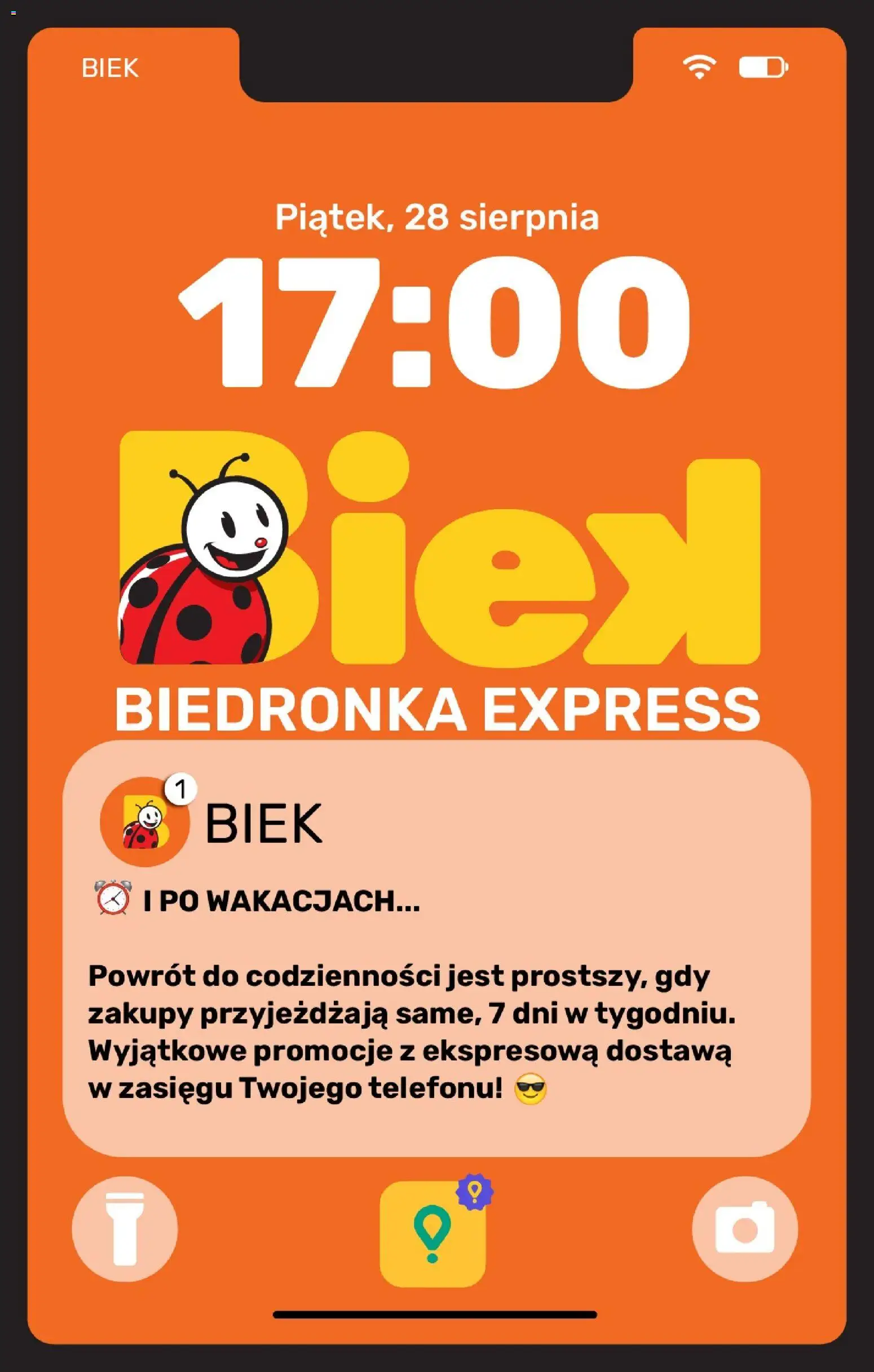 Pogląd gazetki "Biedronka gazetka - Biek" ze sklepu Biedronka ważnej od 28.08.2026