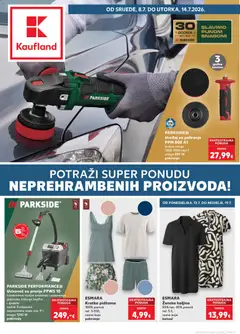 Pregled letka Rijeka Zamet trgovine Kaufland vrijedi od 08.07.2026