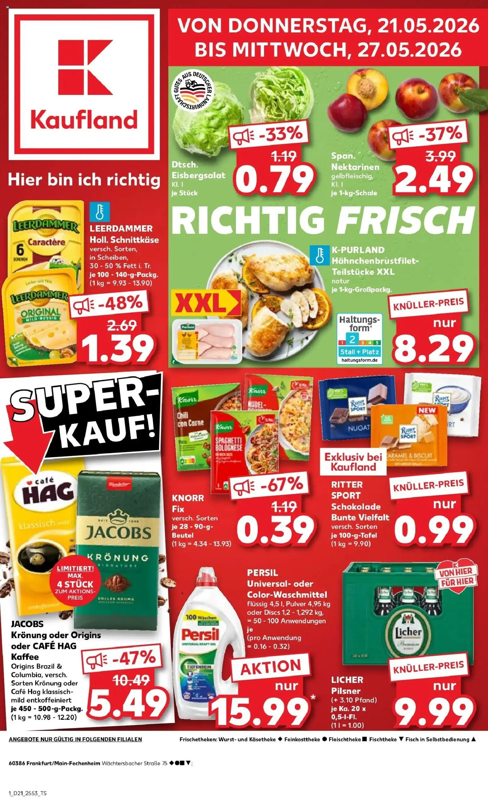 Vorschau von dem Prospekt des Geschäftes Kaufland, gültig ab dem 21.05.2026