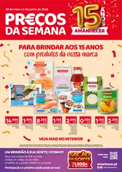 Pré-visualização do folheto da loja Amanhecer válida a partir de 28/05/2026