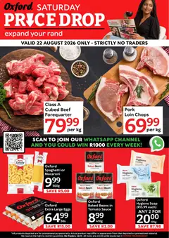 Preview of Oxford Freshmarket flyer valid from 22/08/2026