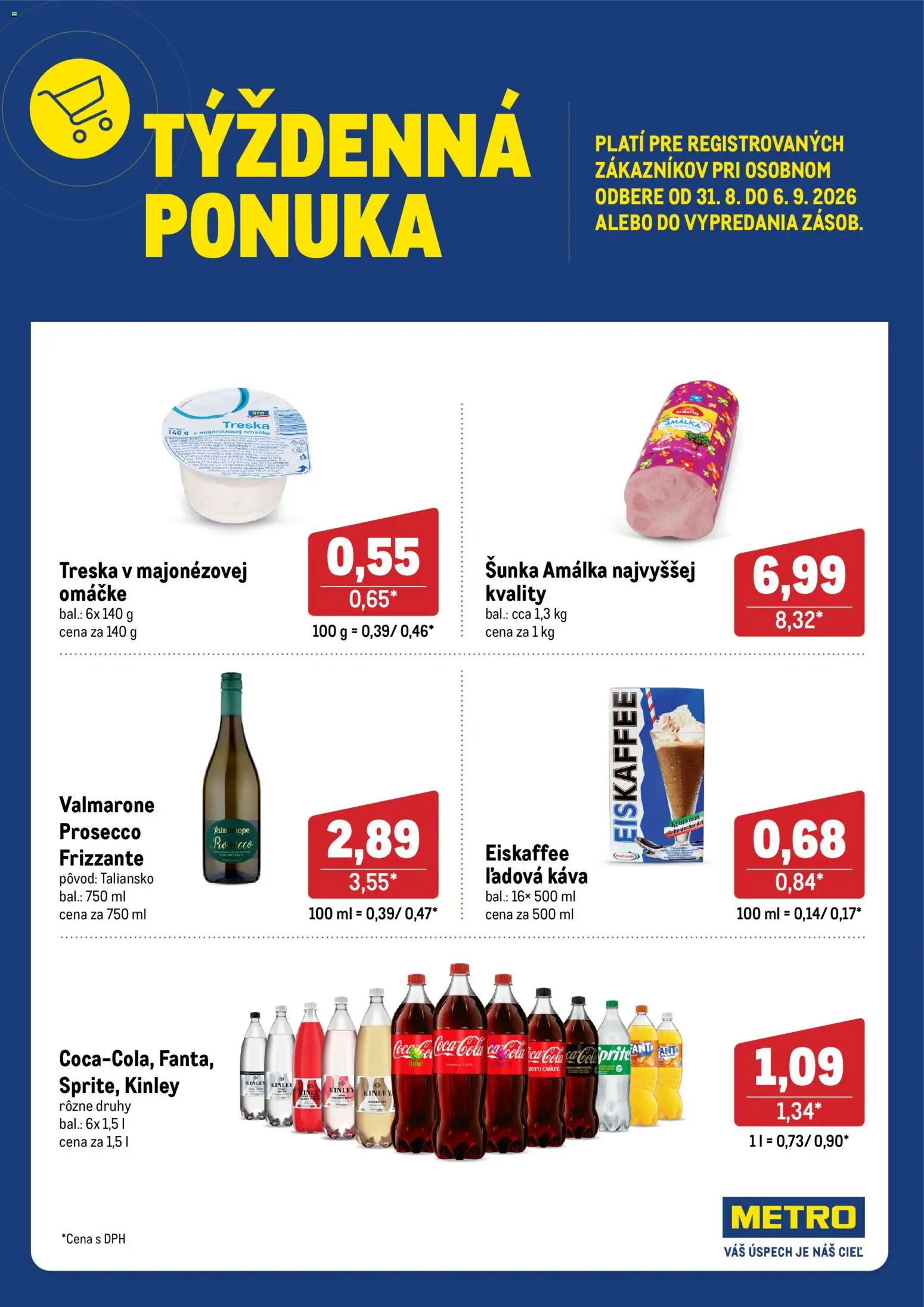Náhľad Metro letáku platného od 31.08.2026