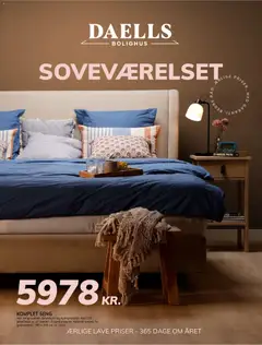 Eksempel på tilbudsavis Daells Bolighus - Sovevaerelset fra butik Daells Bolighus gyldig fra 10/06/2026