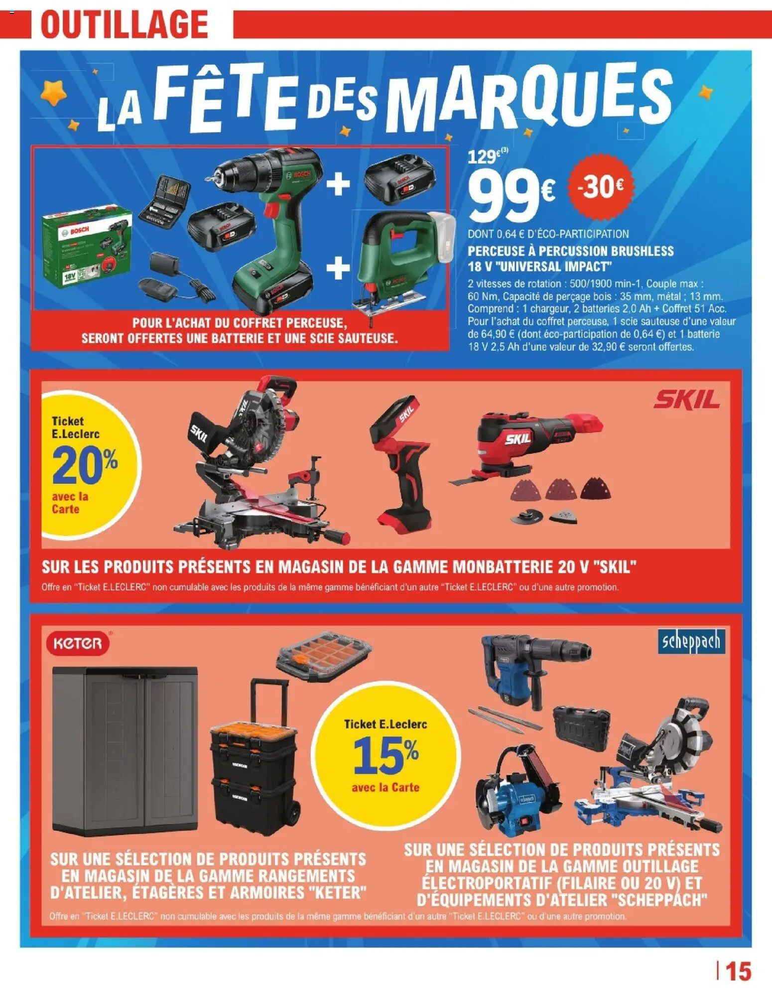Prévisualisation de Brico E.Leclerc catalogue du magasin Brico E.Leclerc formulaire valide 27/10/2026