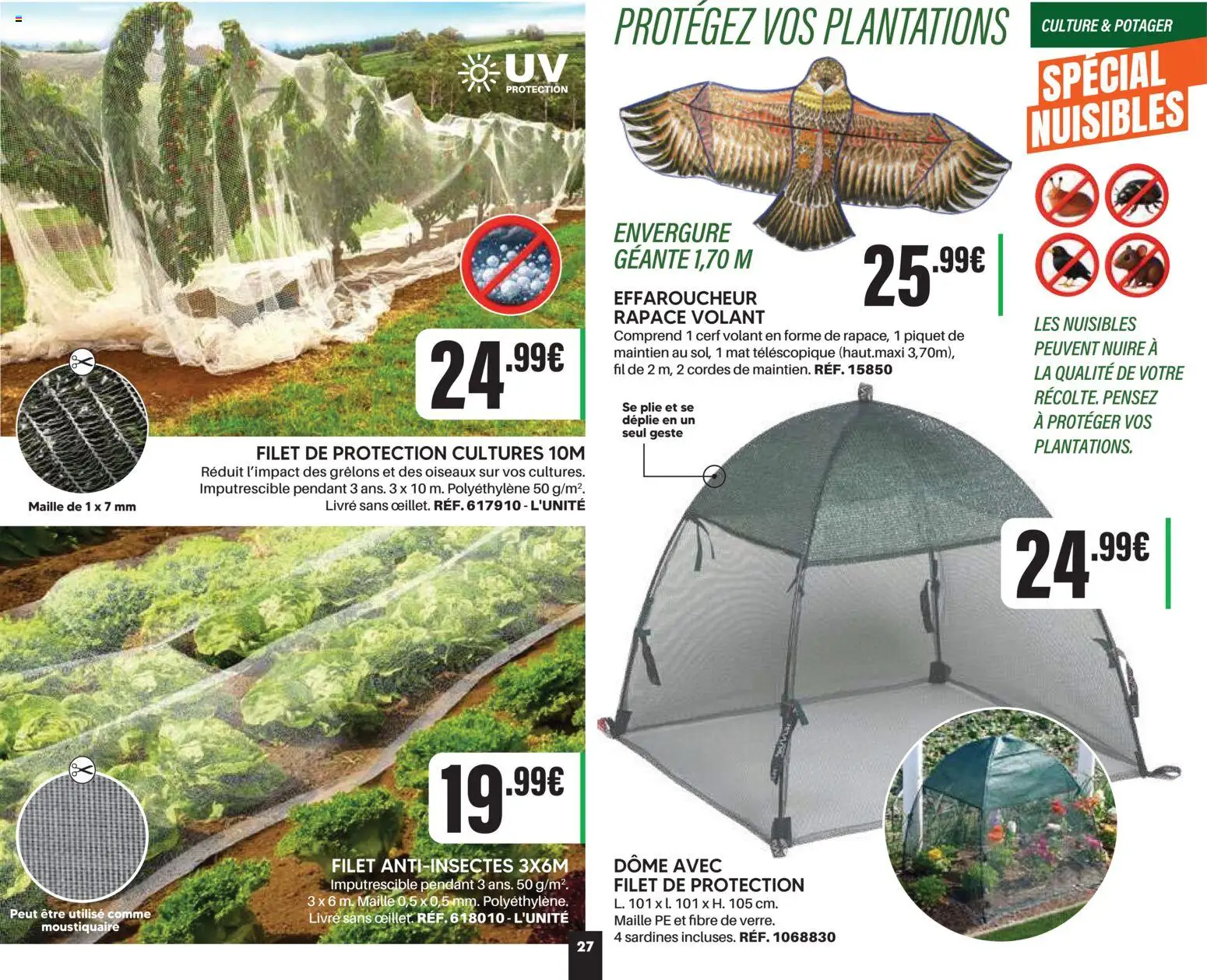 Prévisualisation de Shopix Catalogue Autome-Hiver 2026/2027 du magasin Shopix formulaire valide 01/09/2026 - Livre, Moustiquaire, Sardines, Potager, Cordes, Filet de protection