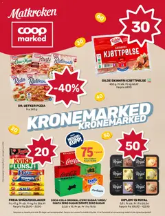 Forhåndsvis Coop Marked kundeavis fra butikk Coop Marked gyldig fra 15/06/2026