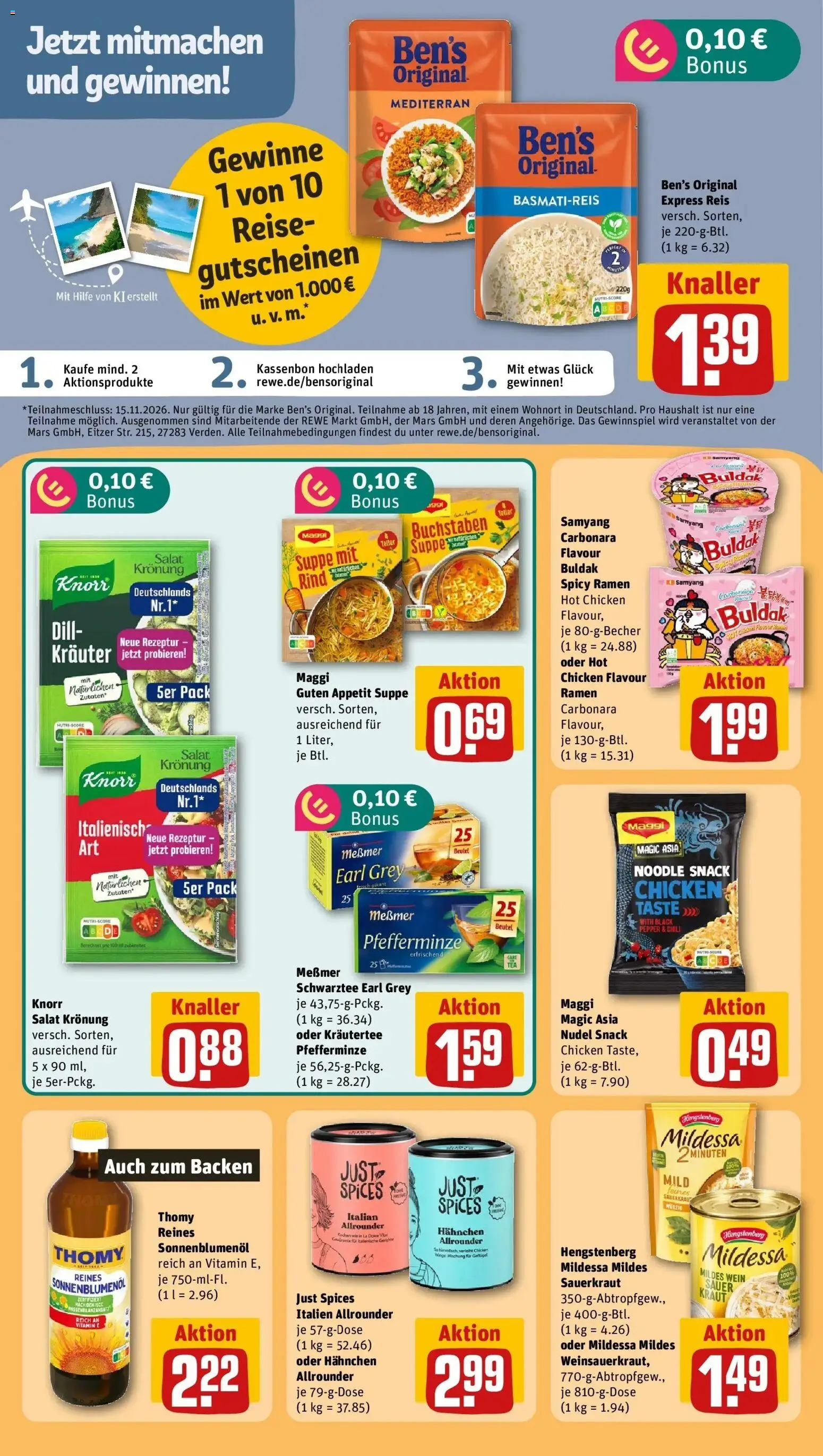 Vorschau von dem Prospekt des Geschäftes Rewe, gültig ab dem 07.09.2026