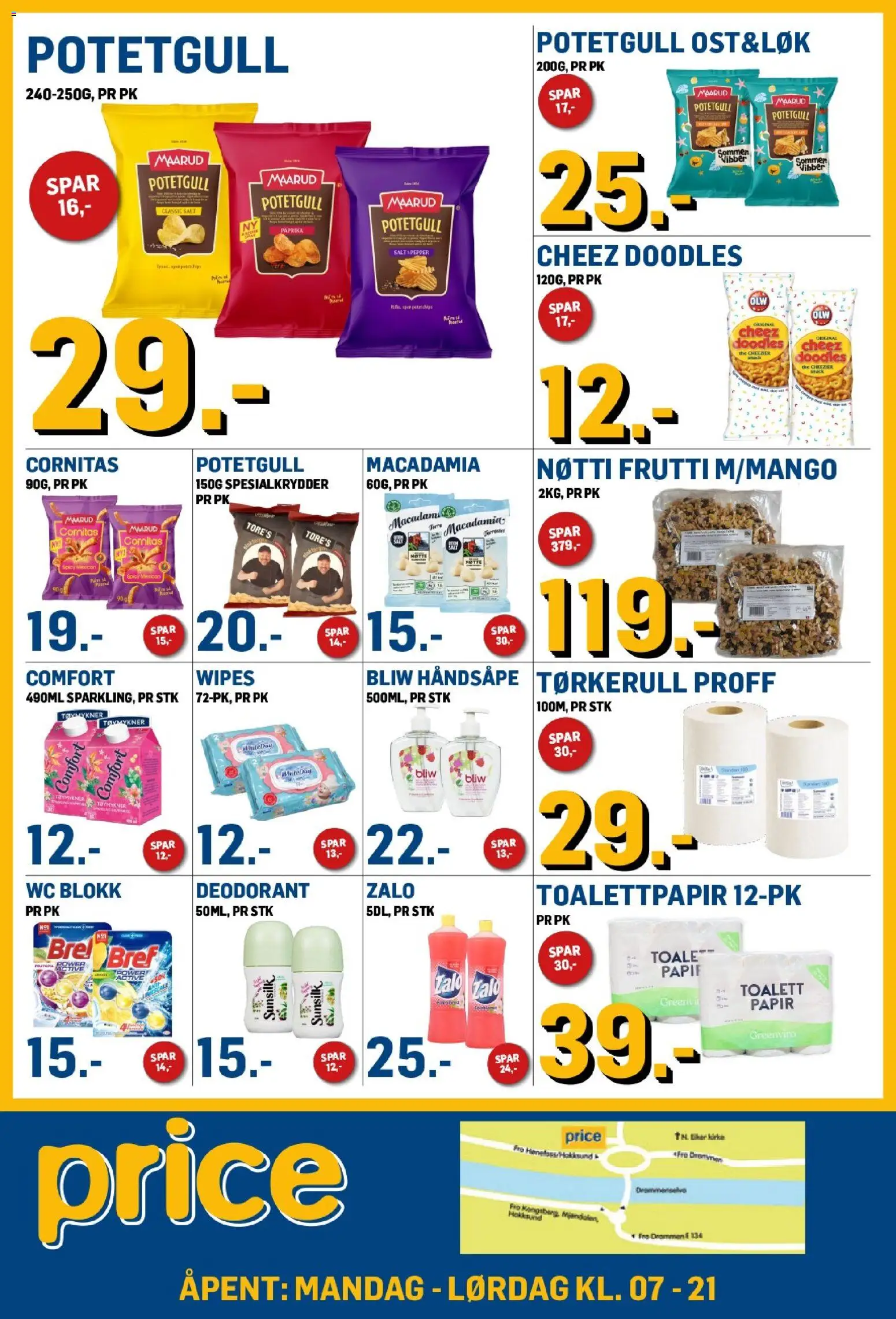 Forhåndsvis Price Lagerbutikk kundeavis fra butikk Price Lagerbutikk gyldig fra 16/09/2026