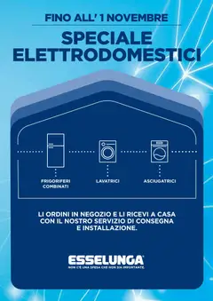 Anteprima dell'opuscolo Esselunga S volantino Elettrodomestici dal negozio Esselunga S valido da 02/10/2026