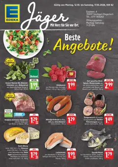 Vorschau von dem Prospekt des Geschäftes Edeka, gültig ab dem 12.10.2026