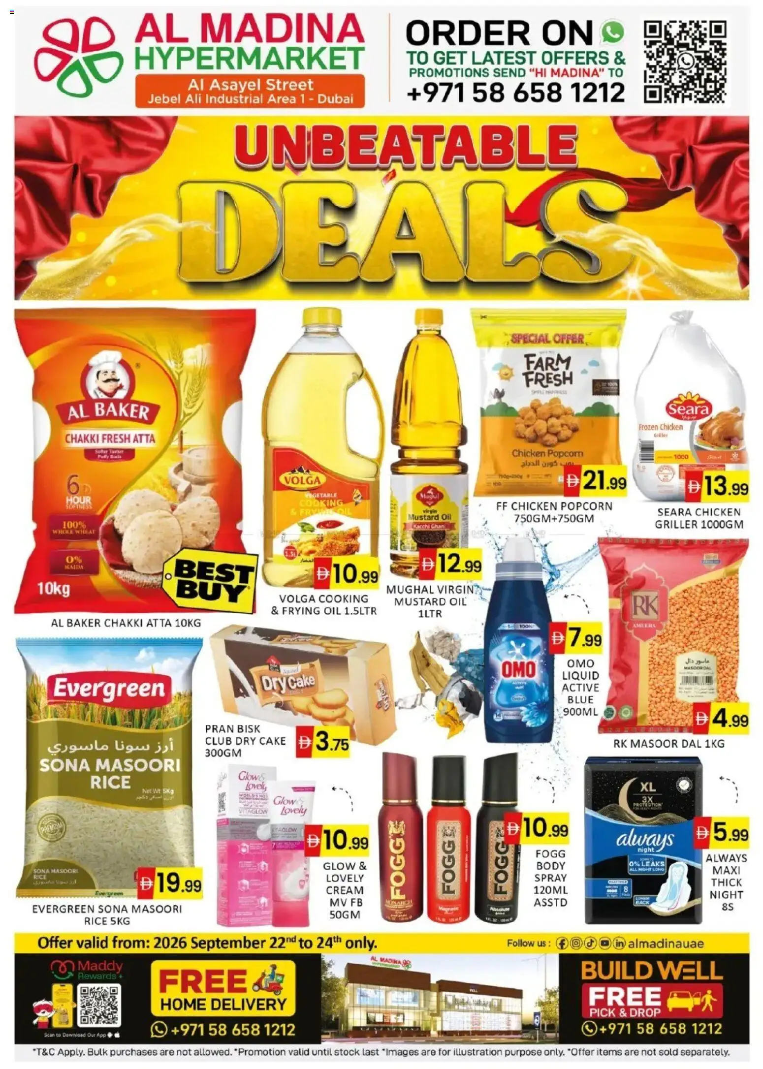 Preview of the catalogue Al Madina offers of store Al Madina valid from 22 Sep, 2026