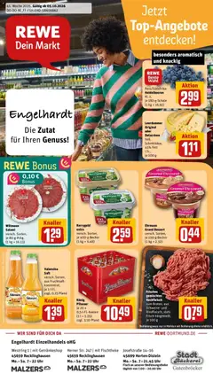 Vorschau von dem Prospekt des Geschäftes Rewe, gültig ab dem 05.10.2026