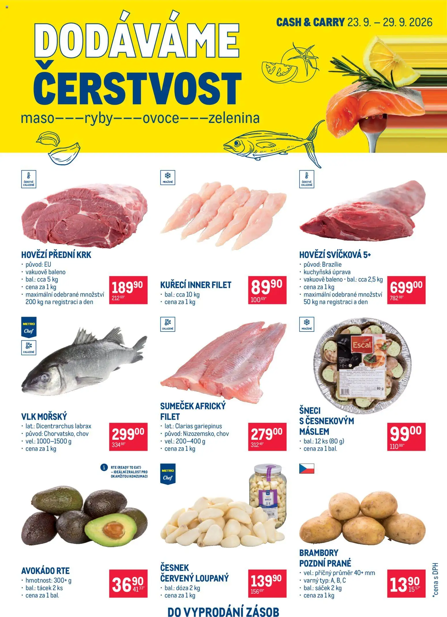 Náhled nabídky: Makro Makro leták - Ultra fresh nabídka platný od 23.09.2026