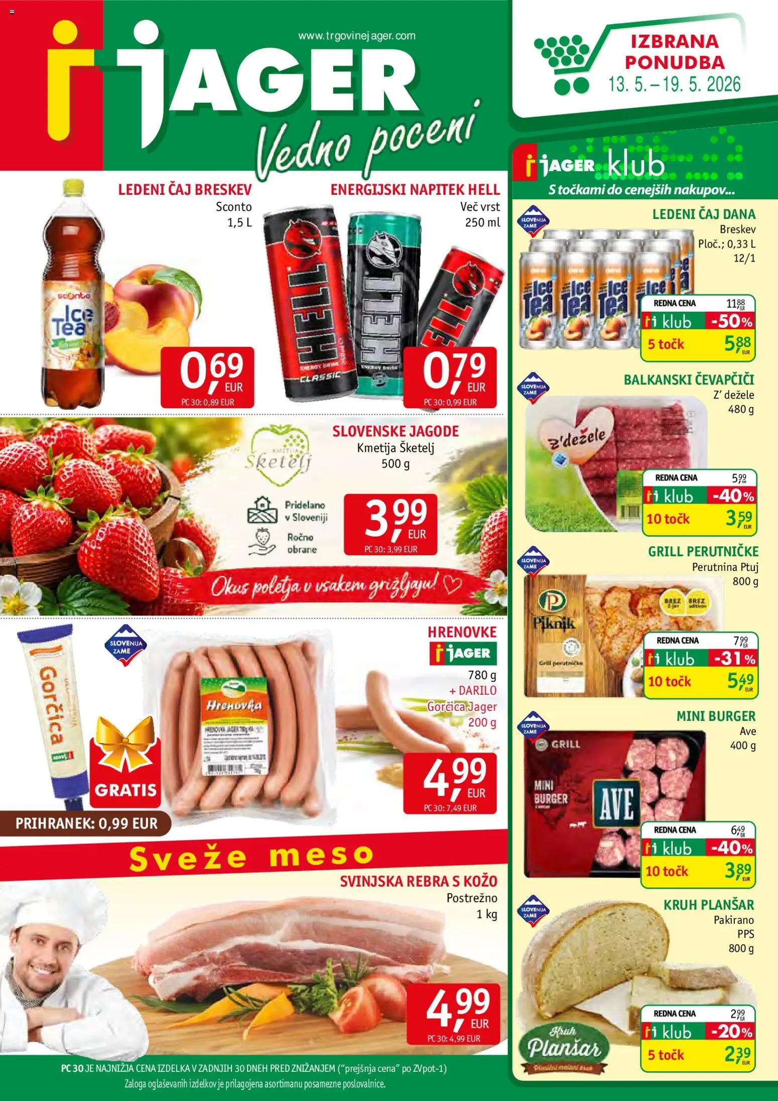 Predogled kataloga iz trgovine Jager veljaven od 13.05.2026
