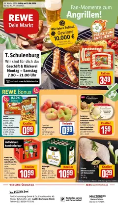 Vorschau von dem Prospekt des Geschäftes Rewe, gültig ab dem 22.06.2026