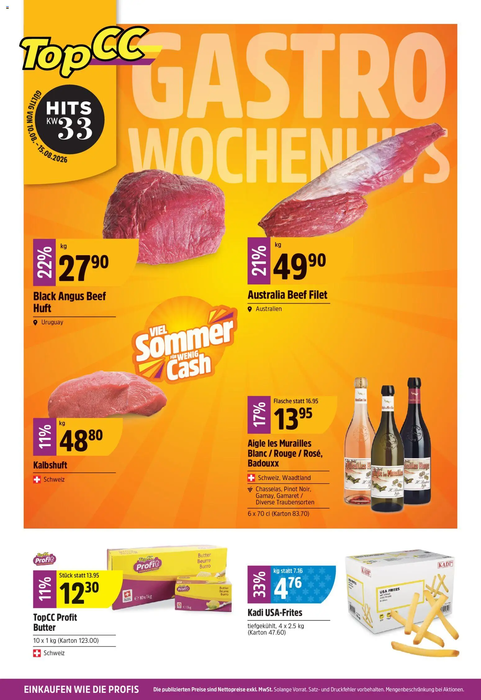 Vorschau des Merkblatts TopCC aktionen vom Shop TopCC gültig von 10.08.2026 bis 15.08.2026