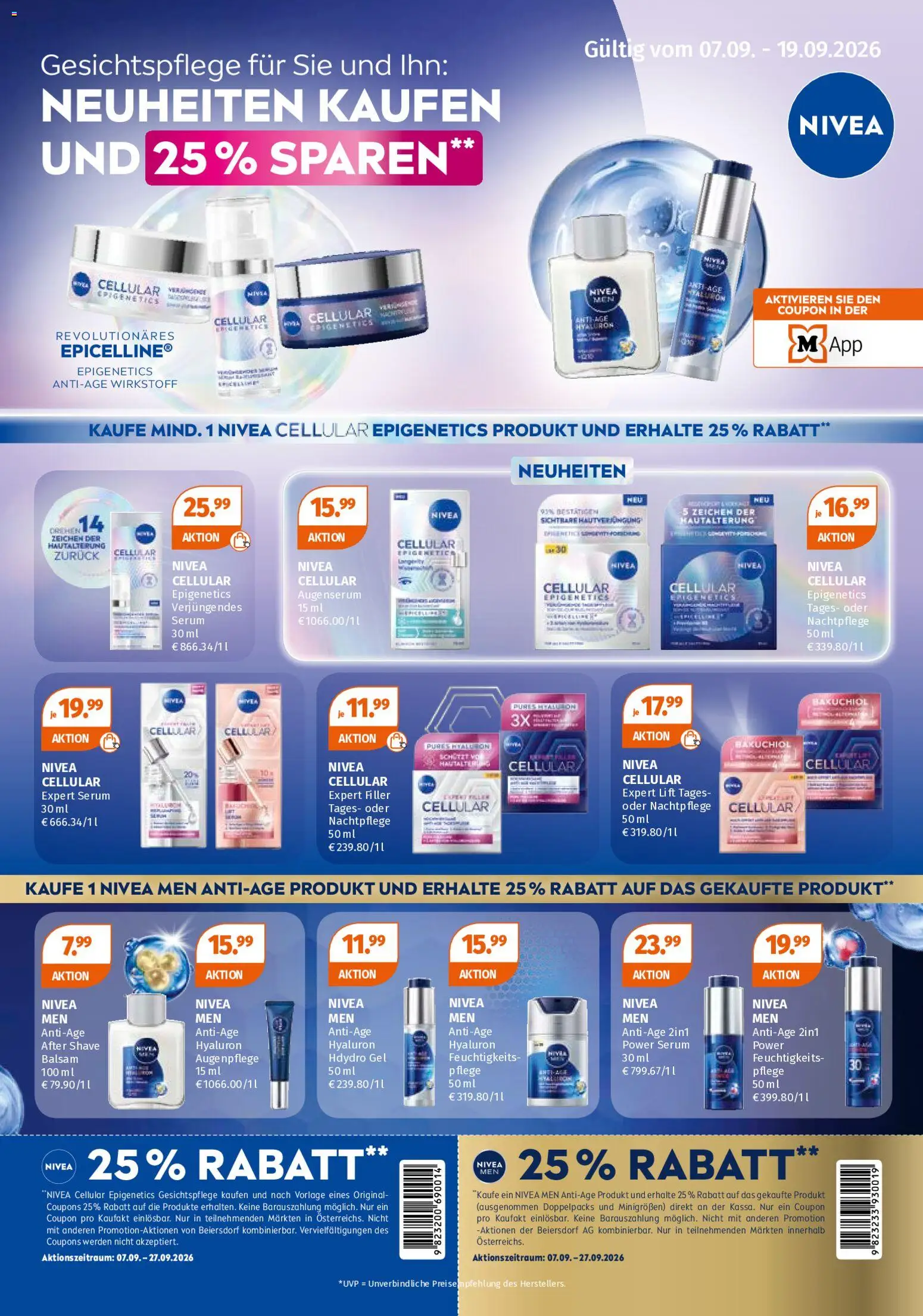 Vorschau der Angebote: Müller Müller Nivea Must-haves! gültig ab 07.09.2026