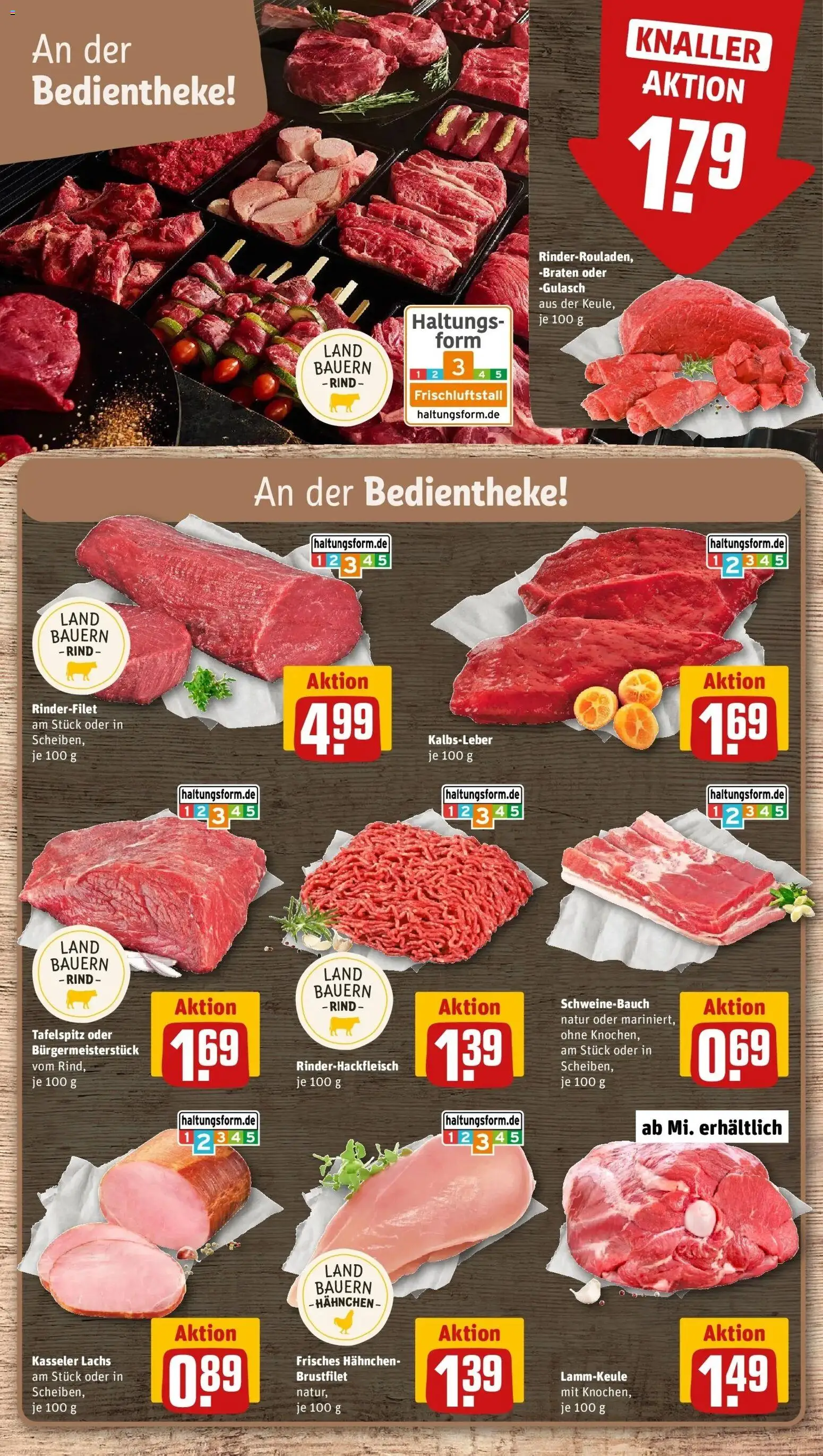 Vorschau von dem Prospekt des Geschäftes Rewe, gültig ab dem 26.10.2026