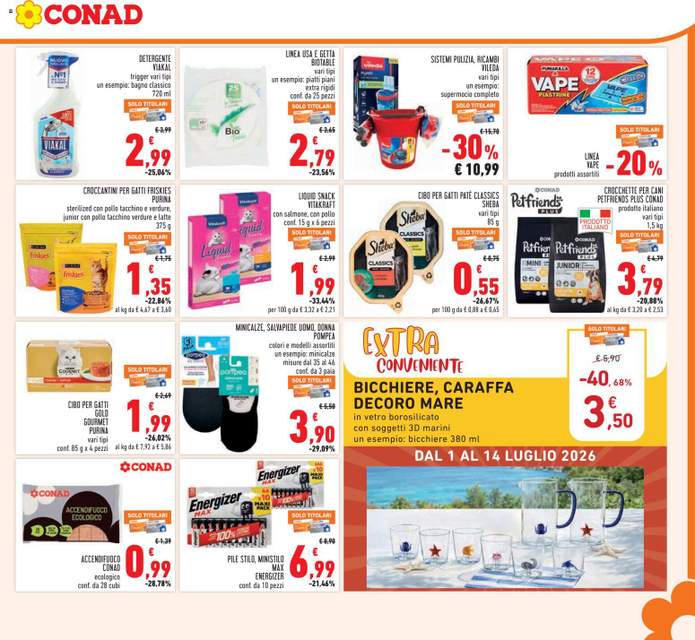 Nuovo volantino Conad dal 01/07