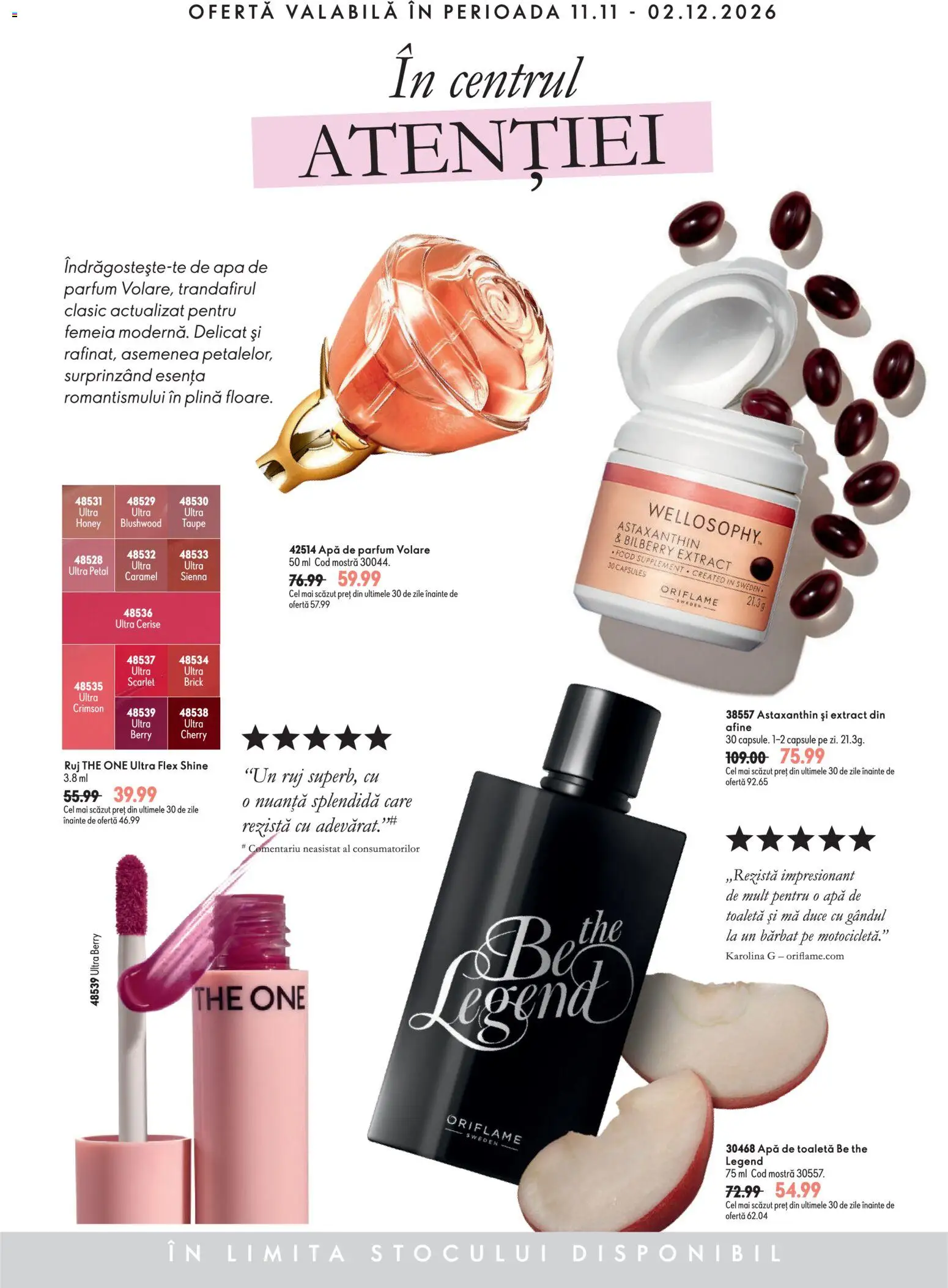 Previzualizarea de cataloage: Oriflame Oriflame Black Friday valabil de la 11.11.2026