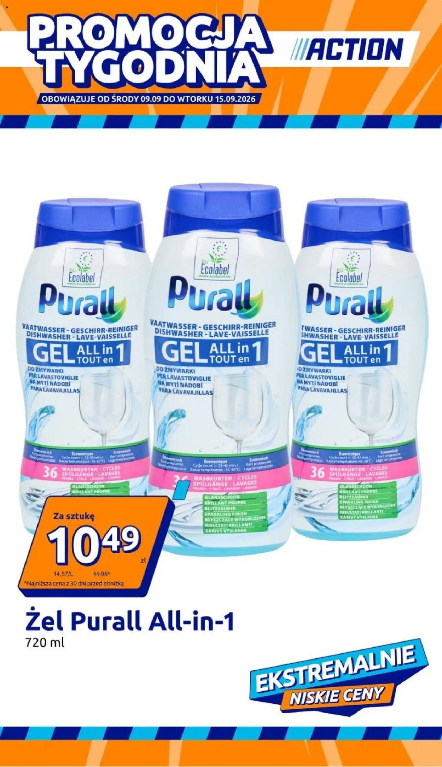 Pogląd gazetki "Action gazetka" ze sklepu Action ważnej od 09.09.2026