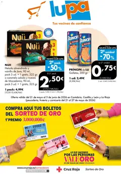 Vista previa del folleto de la tienda Lupa Supermercados válido desde el 21/05/2026 
