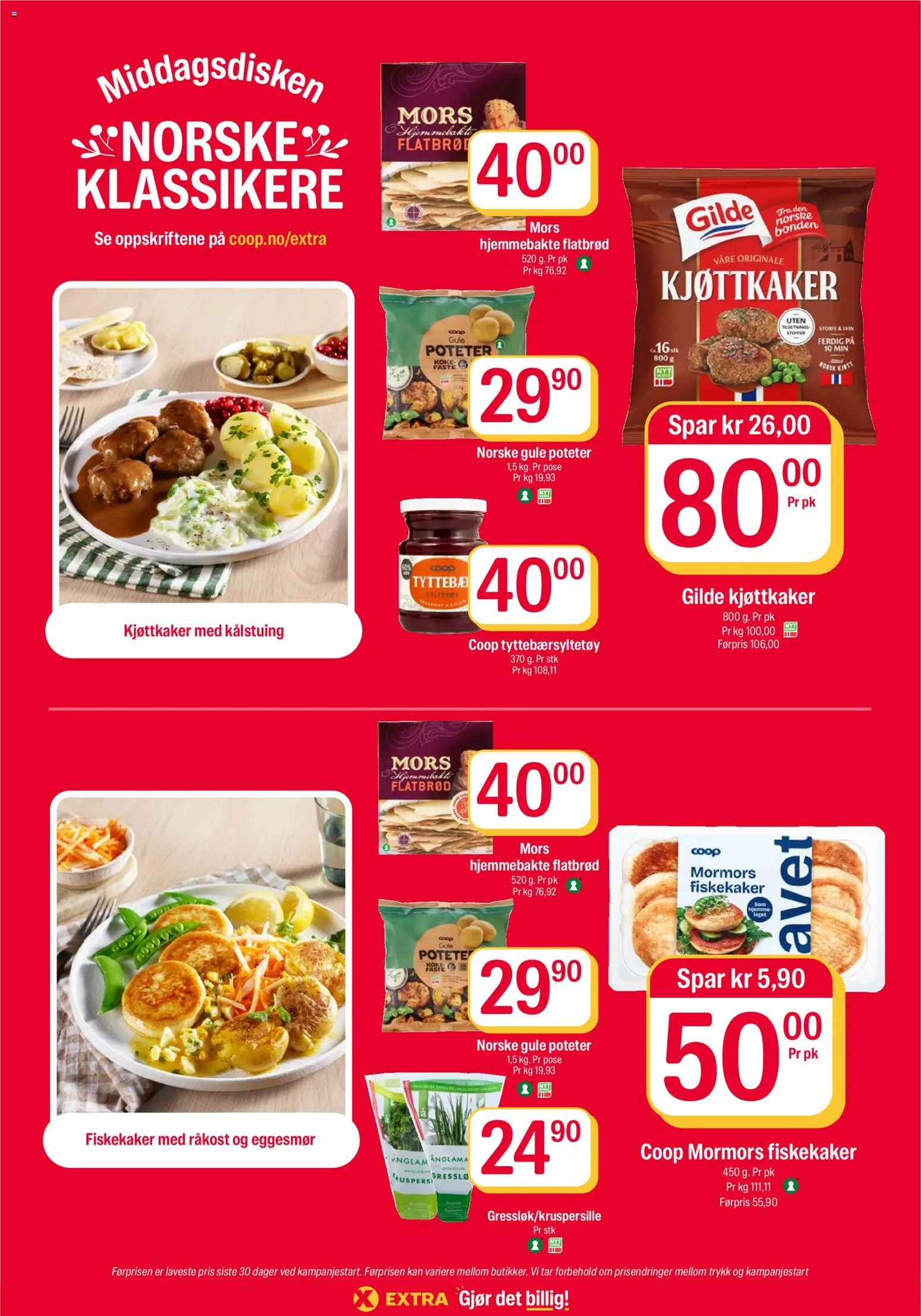 Forhåndsvis Coop Extra kundeavis fra butikk Coop Extra gyldig fra 07/09/2026