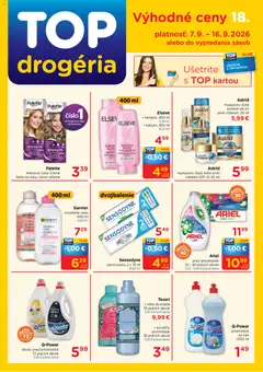 Náhľad TOP Drogéria letáku platného od 07.09.2026