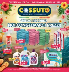 Anteprima dell'opuscolo Cossuto volantino dal negozio Cossuto valido da 18/06/2026