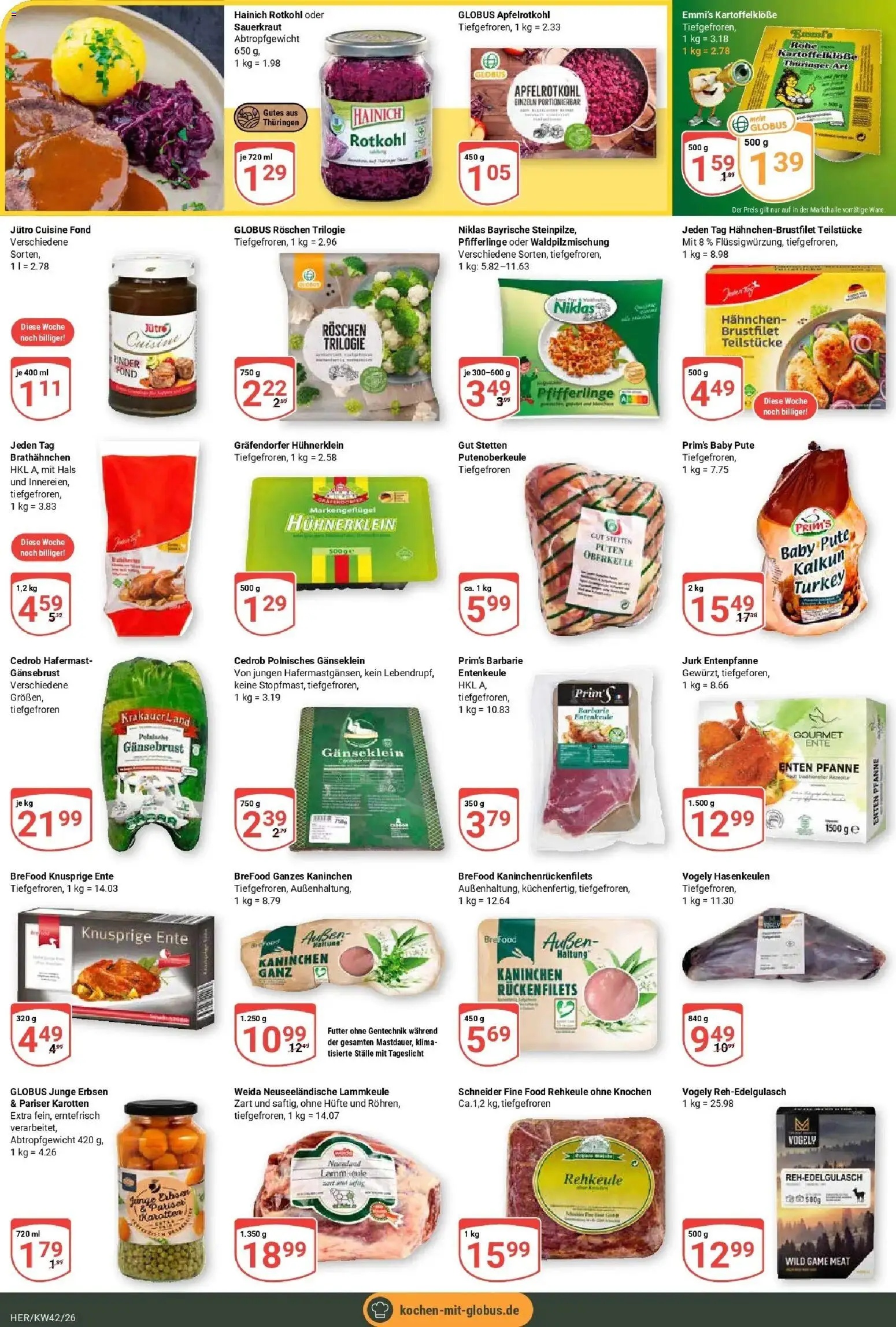 Vorschau von dem Prospekt des Geschäftes Globus, gültig ab dem 12.10.2026