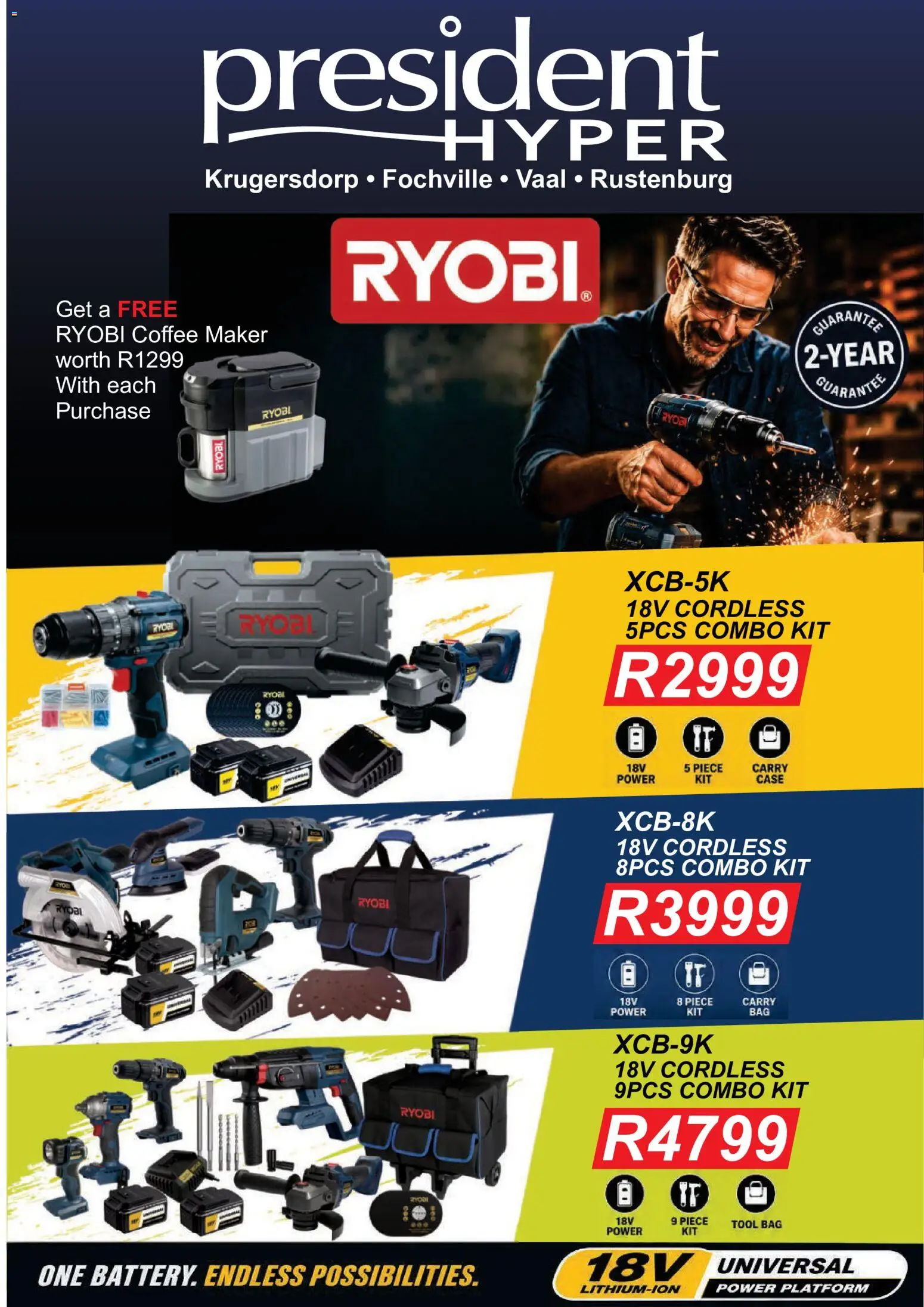 Preview of President Hyper flyer valid from 08/10/2026 - Coffee, Bag, Case, Coffee maker