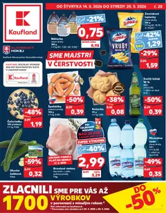 Náhľad Kaufland letáku platného od 14.05.2026