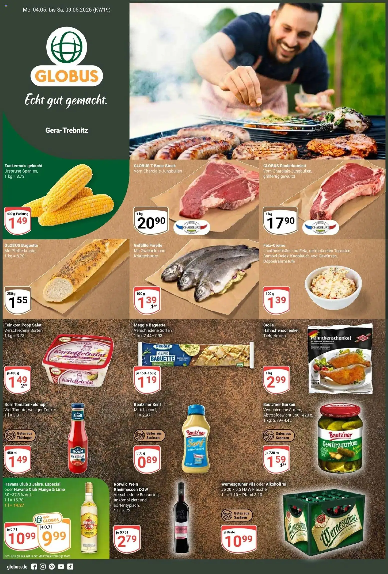 Vorschau von dem Prospekt des Geschäftes Globus, gültig ab dem 04.05.2026