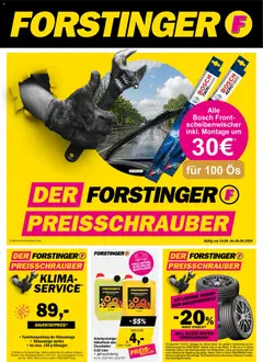 Vorschau der Angebote: Forstinger Forstinger Flugblatt gültig ab 19.08.2026