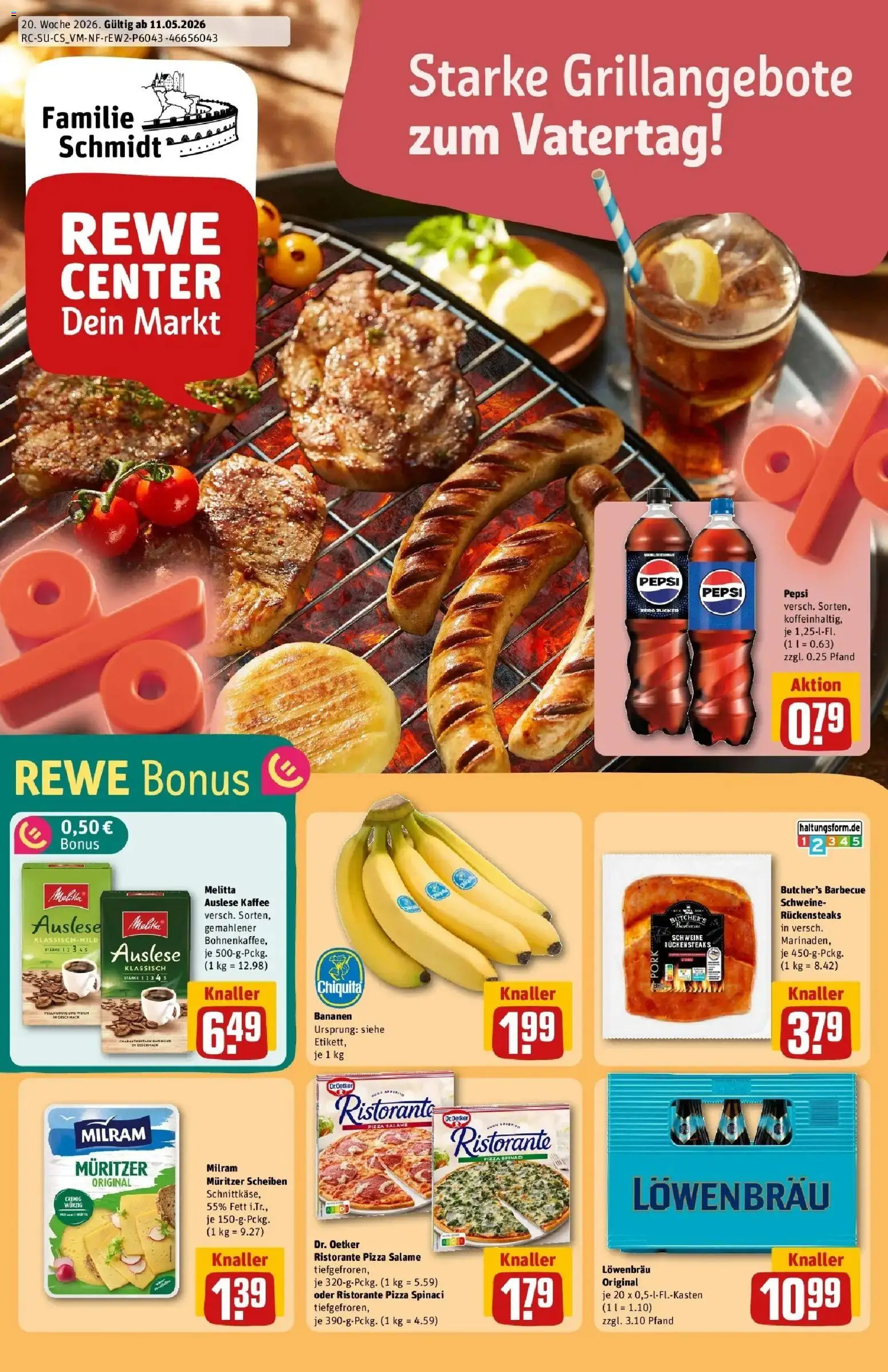 Vorschau von dem Prospekt des Geschäftes Rewe, gültig ab dem 10.05.2026