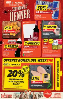 Vorschau des Merkblatts Denner aktionen IT vom Shop Denner gültig von 11.06.2026 bis 17.06.2026
