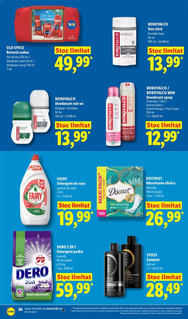 Noul catalog Lidl de la 03.08.