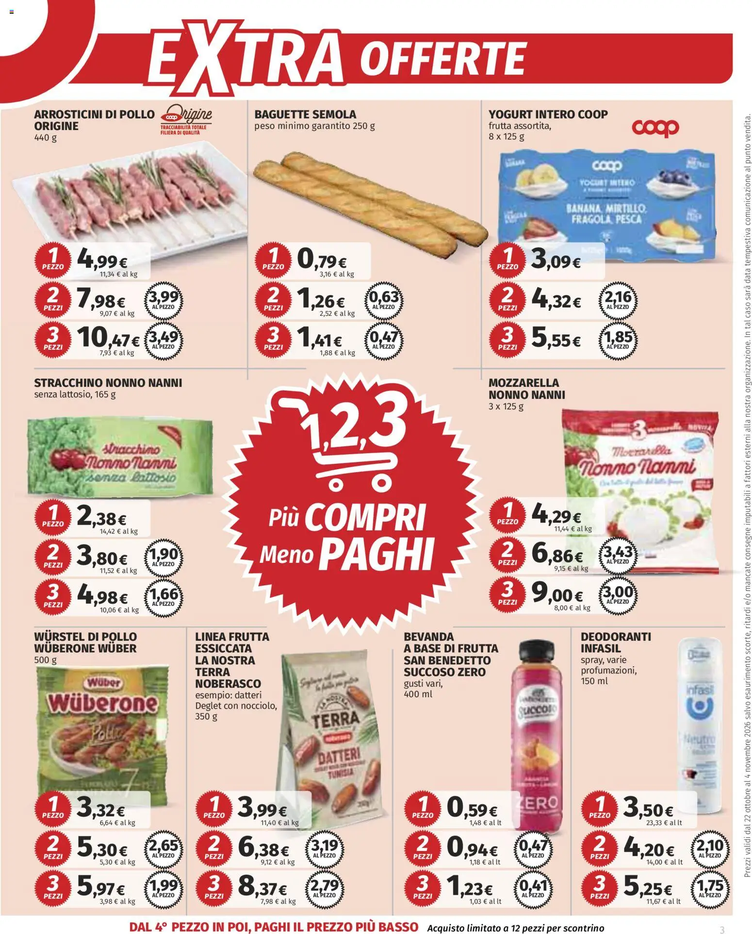Anteprima dell'opuscolo Ipercoop volantino dal negozio Ipercoop valido da 22/10/2026