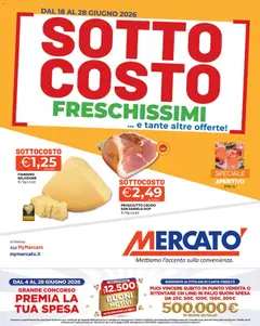 Anteprima dell'opuscolo Mercatò volantino dal negozio Mercatò valido da 18/06/2026