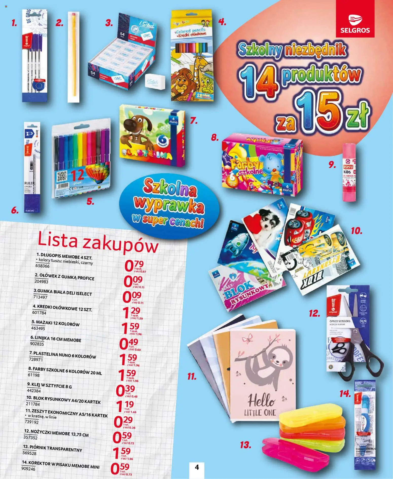 Pogląd gazetki "Selgros cash&carry gazetka - Back to school" ze sklepu Selgros cash&carry ważnej od 27.08.2026